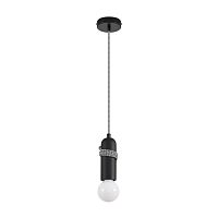 8364/1A ECO LN26 330 черный, металл/бетон Подвес E27 LED 10W 220V TESLA