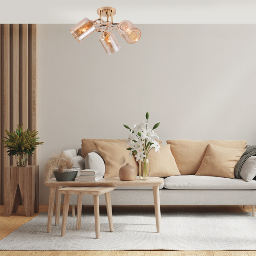 Потолочный светильник Escada 1118/3PL E27*40W Gold фото 3