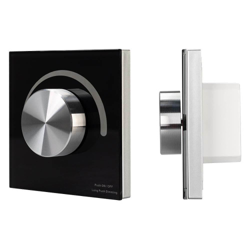 Панель управления Arlight Rotary Smart-P28-Dim Black 027102 Панель управления Arlight Rotary Smart-P28-Dim Black 027102
