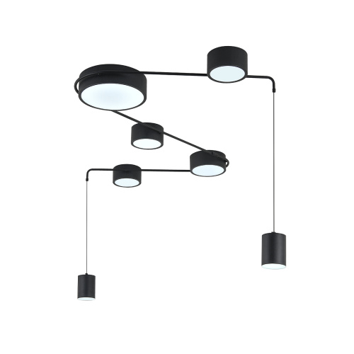 Потолочный светильник 14028/7С Black фото 5