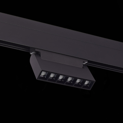 ST364.446.06 Магнитный трековый светильник Черный LED 1*6W 4000K 532Lm Ra>80 36° IP20 L120xW22xH108 SKYLINE 48 фото 5