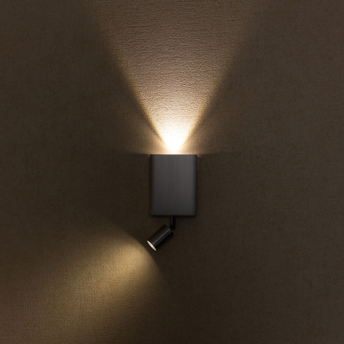 Citilux Декарт CL704411 LED Бра с выключателем Алюминий фото 6 Citilux Декарт CL704411 LED Бра с выключателем Алюминий фото 6