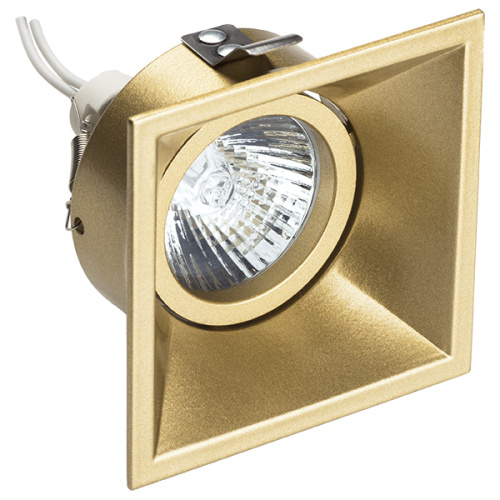 214503 Светильник DOMINO QUADRO MR16 ЗОЛОТО 214503 Светильник DOMINO QUADRO MR16 ЗОЛОТО