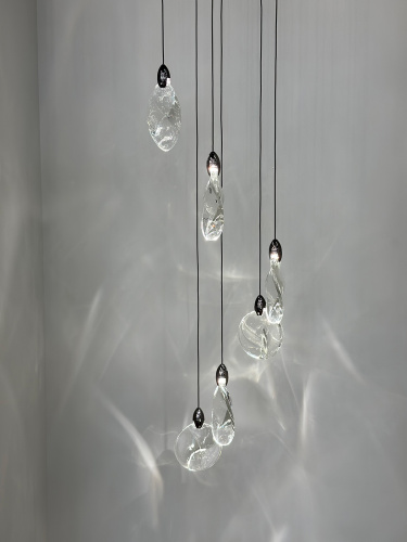 Подвесной светильник MT9176-6H pearl black фото 2