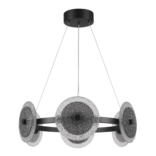 SL6142.433.01 Светильник подвесной ST-Luce черный/дымчатый LED 1*34W 4000K ALUMNO фото 4