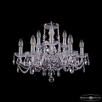 Люстра хрустальная 1402/6+3/195 Ni Bohemia Ivele Crystal (Богемия Ивеле Кристалл)