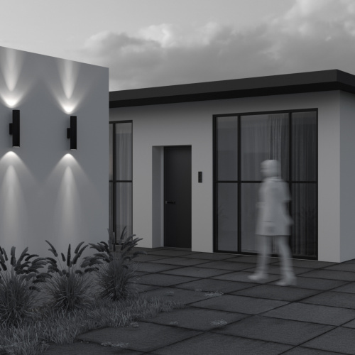 Уличный настенный светильник Outdoor O514WL-L30B3K1 фото 5