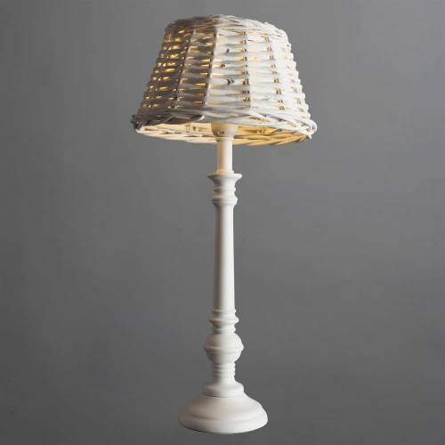 Декоративныая настольная лампа Arte Lamp VILLAGGIO A3400LT-1WH фото 2 Декоративныая настольная лампа Arte Lamp VILLAGGIO A3400LT-1WH фото 2