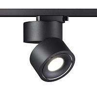 358777 PORT NT21 282 черный Светильник трековый однофазный трехжильный IP20 LED 15W 4000K 1300Лм 100-265V GRODA