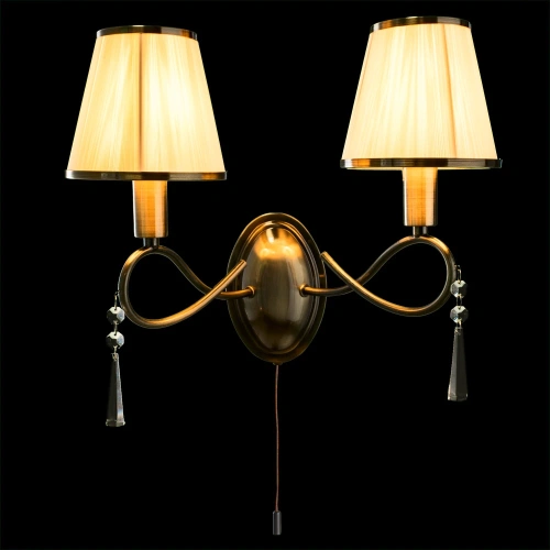Бра Arte Lamp LOGICO A1035AP-2AB фото 2 Бра Arte Lamp LOGICO A1035AP-2AB фото 2