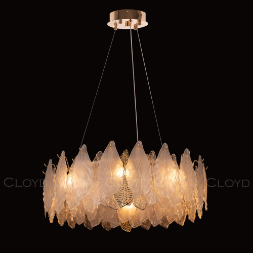 Люстра Cloyd SENEGAL-B C8 / Ø60 см - с золотыми листьями - золото (арт.10434) фото 5 Люстра Cloyd SENEGAL-B C8 / Ø60 см - с золотыми листьями - золото (арт.10434) фото 5