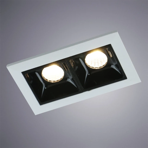Точечный встраиваемый светильник Arte Lamp GRILL A3153PL-2BK фото 2 Точечный встраиваемый светильник Arte Lamp GRILL A3153PL-2BK фото 2