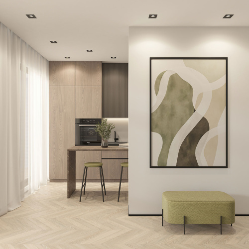 DK2121-BK Встраиваемый светильник, IP 20, 50 Вт, GU10, черный, алюминий фото 2