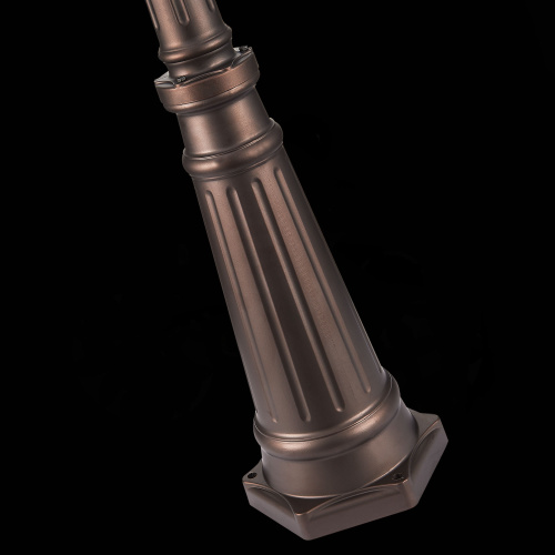 SL080.425.03 Светильник уличный наземный ST-Luce Темный кофе/Прозрачный, Темный кофе E27 3*100W LASTERO фото 10