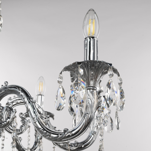 Люстра с хрустальными подвесками AL79101/8/250 B Ni Bohemia Ivele Crystal (Богемия Ивеле Кристалл) фото 5 Люстра с хрустальными подвесками AL79101/8/250 B Ni Bohemia Ivele Crystal (Богемия Ивеле Кристалл) фото 5