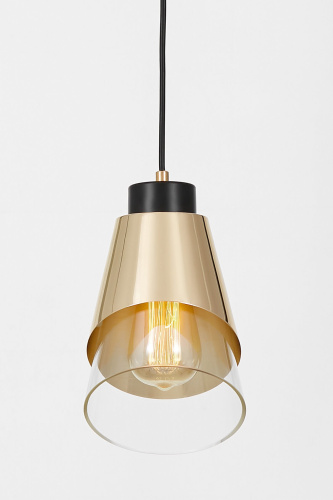 Подвесной светильник Lumina Deco Fabro LDP 7013-1 F.GD+PR фото 5