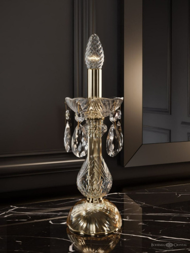 Настольная лампа с хрустальными подвесками 101L/1-27 G Bohemia Ivele Crystal (Богемия Ивеле Кристалл) фото 10 Настольная лампа с хрустальными подвесками 101L/1-27 G Bohemia Ivele Crystal (Богемия Ивеле Кристалл) фото 10