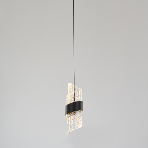 Подвесной светильник MD23001022-1A matt black фото 3