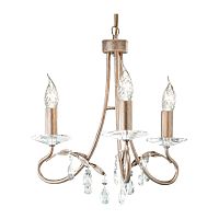 Люстра Elstead Lighting CRT3-SILVER-GOLD