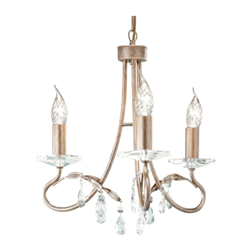 Люстра Elstead Lighting CRT3-SILVER-GOLD Люстра Elstead Lighting CRT3-SILVER-GOLD