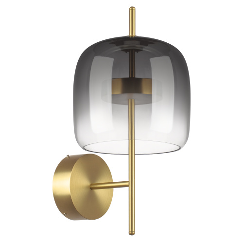 804618 Бра CUPOLA LED 9W 450LM ЗОЛОТО/ДЫМЧАТЫЙ 3000K 804618 Бра CUPOLA LED 9W 450LM ЗОЛОТО/ДЫМЧАТЫЙ 3000K