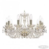 Люстра хрустальная 119/10/200 G Bohemia Ivele Crystal (Богемия Ивеле Кристалл)