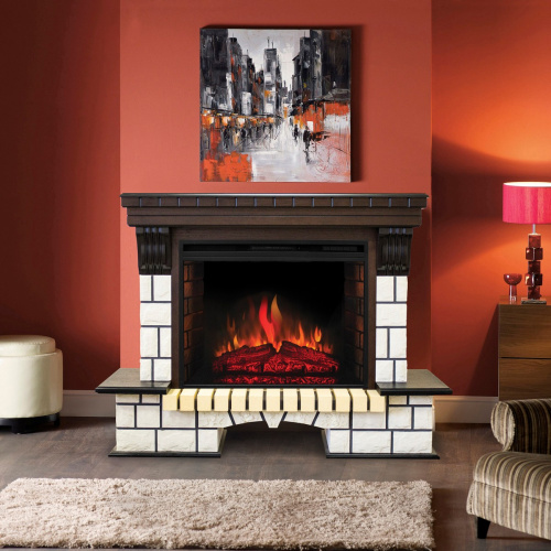 Электрокамин RealFlame Stone 26 AO античный дуб с очагом Epsilon 26 S IR фото 9 Электрокамин RealFlame Stone 26 AO античный дуб с очагом Epsilon 26 S IR фото 9