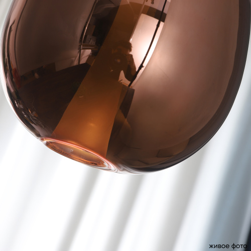 Светильник подвесной Crystal Lux GAUDI SP4W LED COPPER фото 2
