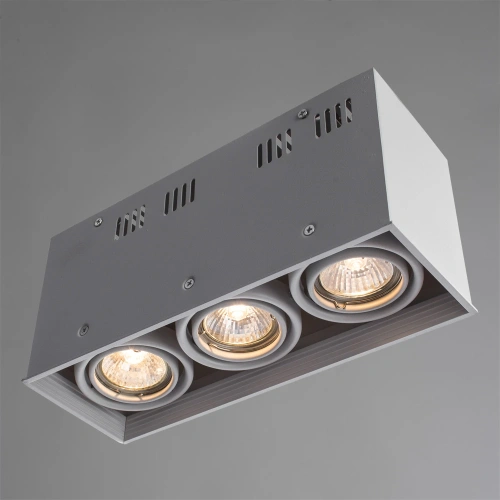 Точечный накладной светильник Arte Lamp CARDANI PICCOLO A5942PL-3WH фото 2