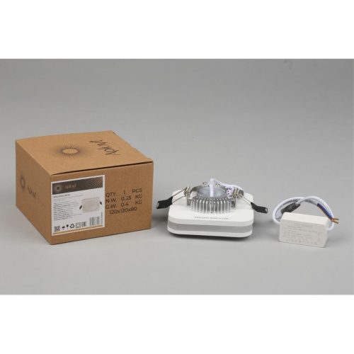 Светильник встраиваемый-накладной APL.0024.09.10 фото 6 Светильник встраиваемый-накладной APL.0024.09.10 фото 6