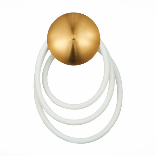 SL6102.311.30 Светильник настенный ST-Luce Латунь/Белый LED 1*30W 4000K SAGRATO фото 4