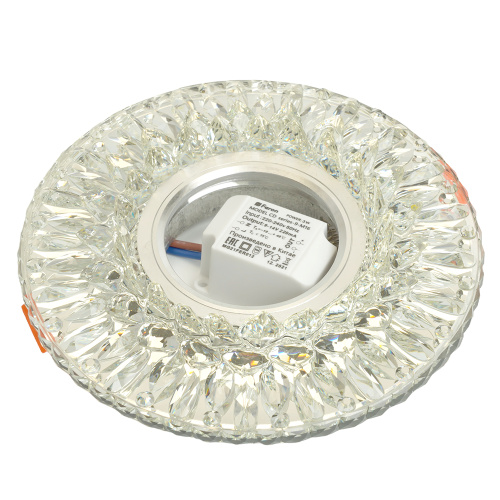 Светильник встраиваемый с LED подсветкой Feron CD942 потолочный MR16 G5.3 прозрачный фото 3