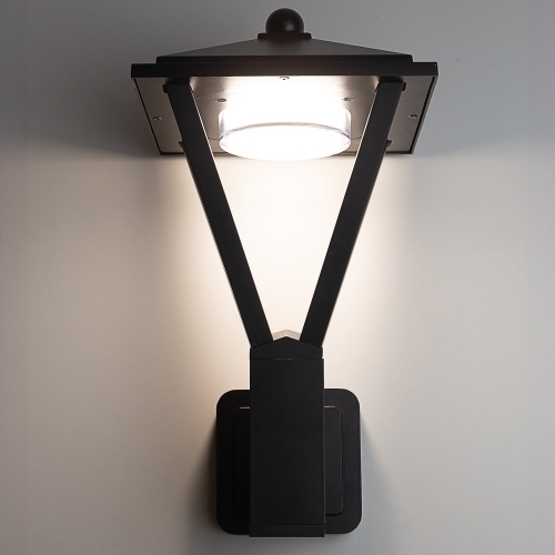 Citilux GENOX CLU12W LED Уличный настенный светильник Чёрный фото 9 Citilux GENOX CLU12W LED Уличный настенный светильник Чёрный фото 9