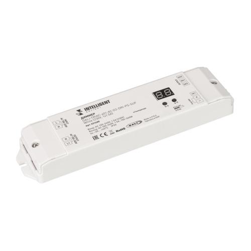 INTELLIGENT ARLIGHT Диммер DALI-TRIAC-601-82-D2-DRI-PS-SUF White (230V, 1x1.5A) (IARL, IP20 Пластик, 5 лет) 031688 INTELLIGENT ARLIGHT Диммер DALI-TRIAC-601-82-D2-DRI-PS-SUF White (230V, 1x1.5A) (IARL, IP20 Пластик, 5 лет) 031688