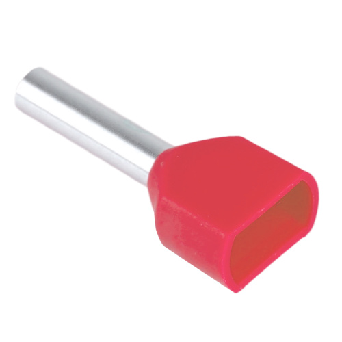 LD406-1008 Наконечник штыревой втулочный изолированный НШВИ(2) 1,0-8 (упаковка 100 шт) фото 5