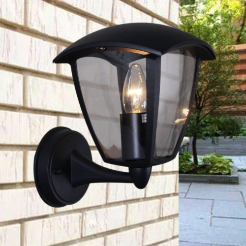 Уличный настенный светильник Reluce 08301-9.2-001SJ BK фото 2