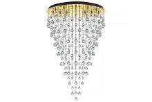 Подвесная хрустальная люстра Arti Lampadari Flusso H 1.4.80.615 G