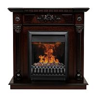 Электрокамин RealFlame Dacota AO античный дуб с очагом 3D Oregan