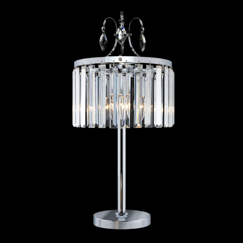Citilux Инга CL335831 Настольная лампа хрустальная Хром фото 4 Citilux Инга CL335831 Настольная лампа хрустальная Хром фото 4