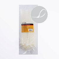 Хомут нейлоновый STEKKER NYCT47-250 4,7х250 мм, d пучка max 65 мм, нагрузка 22кг, белый, упаковка 100 шт