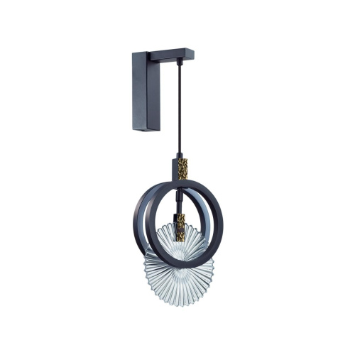 5421/17WL HIGHTECH ODL_EX25 083 черный/золото/металл/стекло Настенный светильник LED 17W 3000K 986Лм MERCURY 5421/17WL HIGHTECH ODL_EX25 083 черный/золото/металл/стекло Настенный светильник LED 17W 3000K 986Лм MERCURY