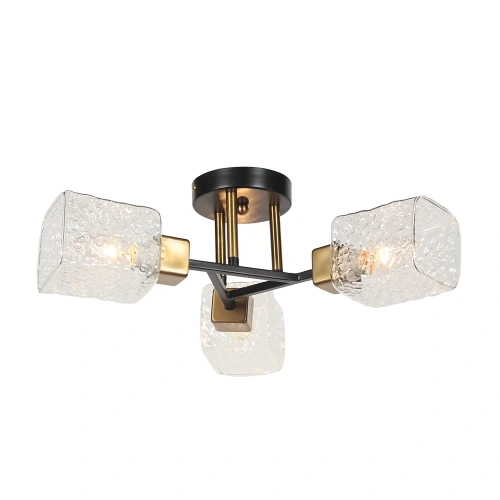 Потолочная люстра Arte Lamp CHICAGO A1547PL-3BK Потолочная люстра Arte Lamp CHICAGO A1547PL-3BK