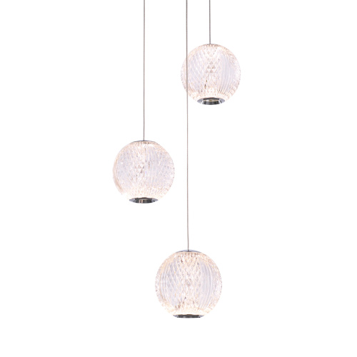 Подвесной светильник MD20001012-3A chrome Подвесной светильник MD20001012-3A chrome