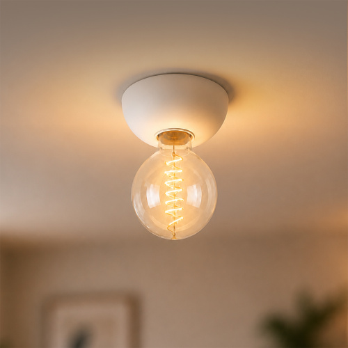 216616 Светильник PVC SOLIDO E27 1x15W (led) E27 БЕЛЫЙ IP20 фото 2 216616 Светильник PVC SOLIDO E27 1x15W (led) E27 БЕЛЫЙ IP20 фото 2