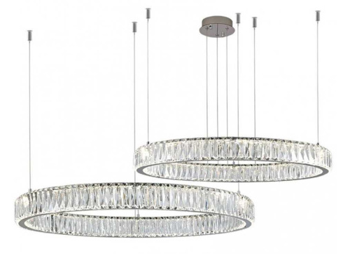 Горизонтальная композиция Newport 8240 из двух колец хром №16 S8240_034CH Горизонтальная композиция Newport 8240 из двух колец хром №16 S8240_034CH