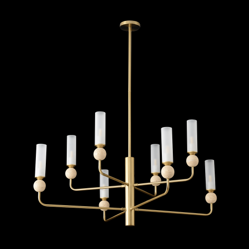 Crystal Lux Люстра Crystal Lux SIMPLY SP8 BRASS фото 7 Crystal Lux Люстра Crystal Lux SIMPLY SP8 BRASS фото 7