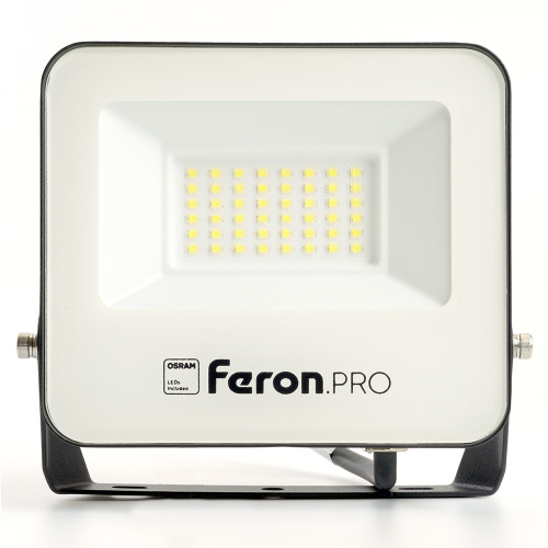 Светодиодный прожектор Feron.PRO LL-1000 IP65 30W 6400K черный фото 3