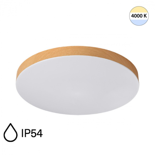 7761/36L MITRA LED SN 545 Светильник пластик/белый/под дерево LED 36Вт 4000K D400 IP54 GAMMA 7761/36L MITRA LED SN 545 Светильник пластик/белый/под дерево LED 36Вт 4000K D400 IP54 GAMMA