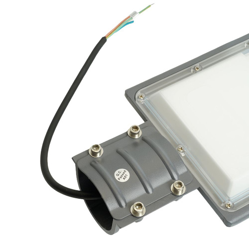 Светодиодный уличный консольный светильник Feron SP3034 80W 6400K 230V, серый фото 11