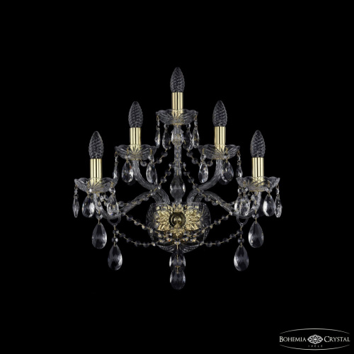 Бра хрустальные 1415B/2+2+1/200/XL G